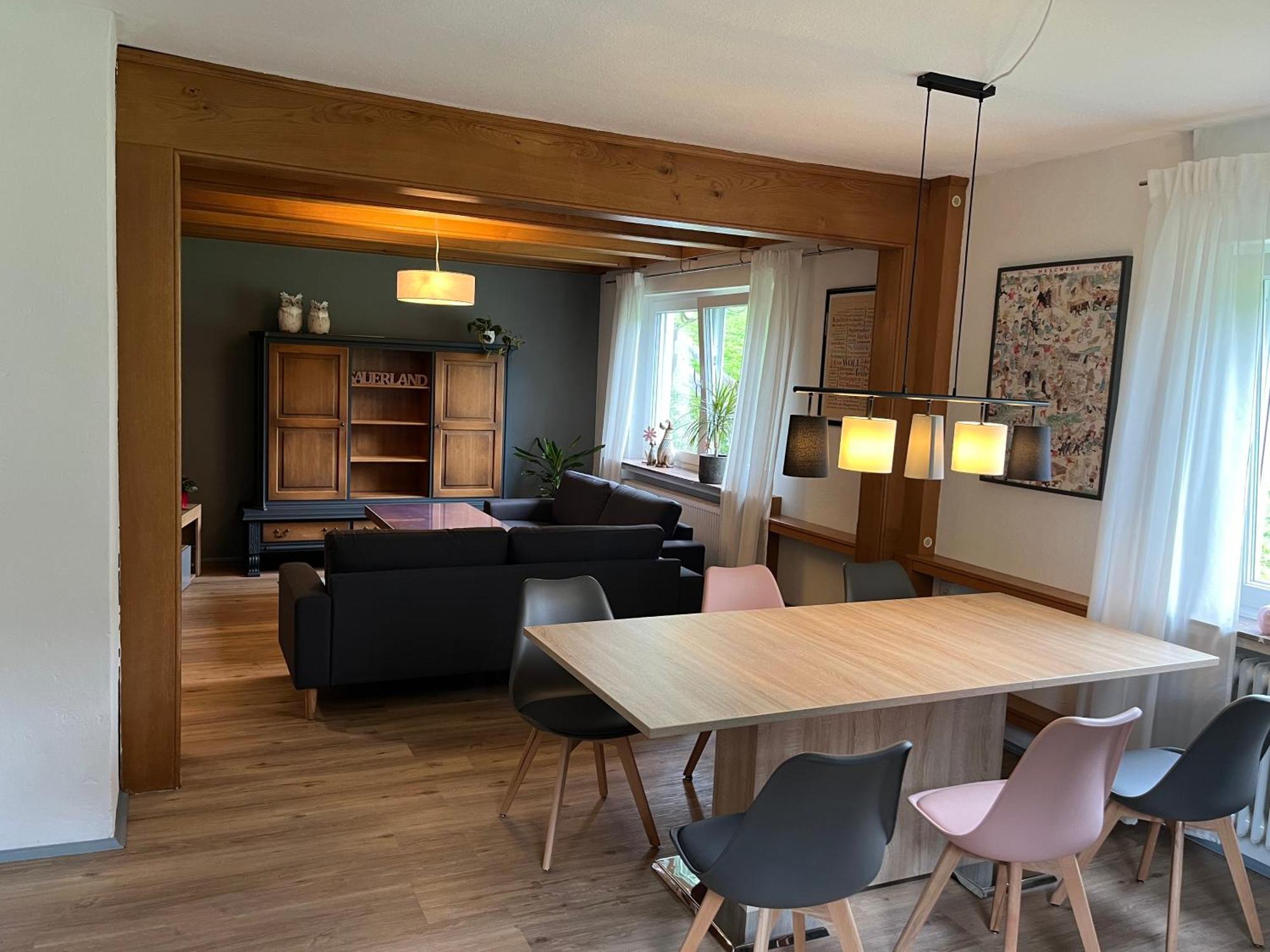 Modernisierte Ferienwohnung Im Schoenen Sauerland Мешеде Экстерьер фото